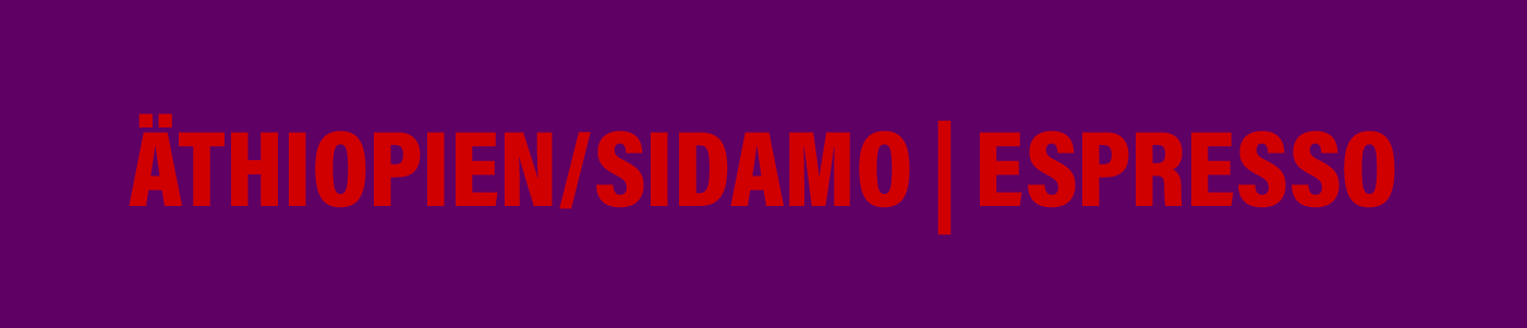 Banner Espresso Äthiopien Sidamo